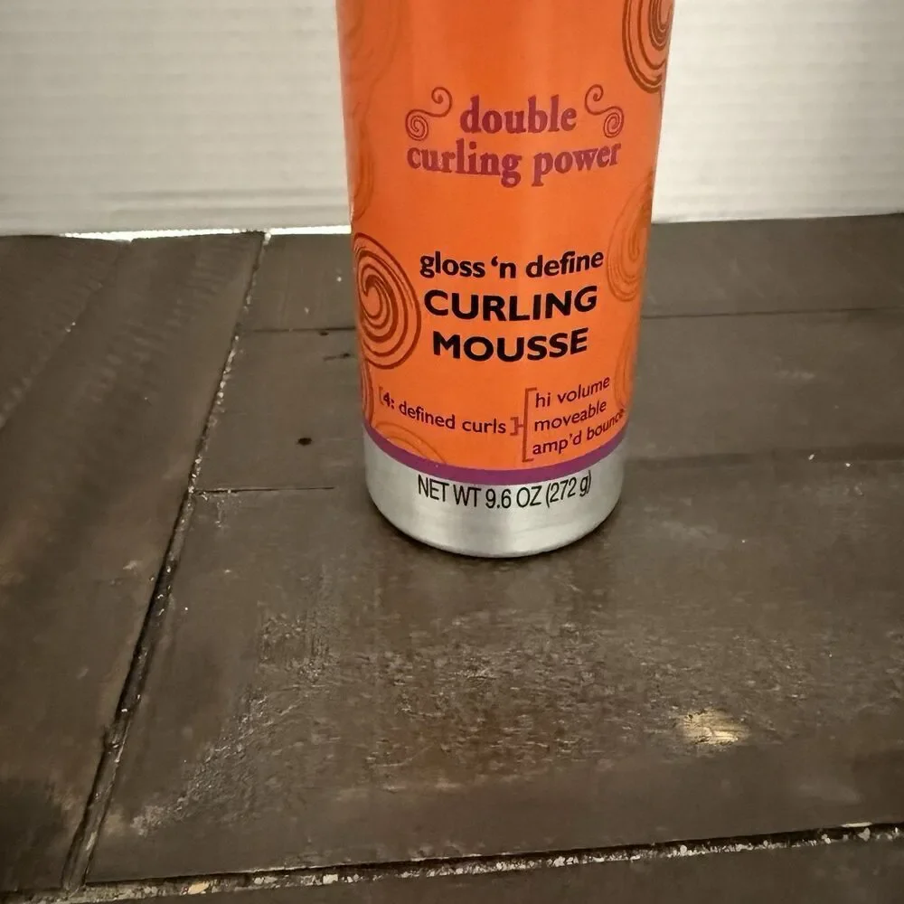 Schwarzkopf got2b Kinkier Gloss n Define Curling Mousse XL 9.6 Oz Double Power